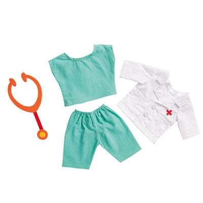 Heless Poppen doktersoutfit met stethoscoop, 38-45 cm