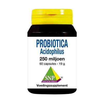 SNP Probiotica acidophilus 250 miljoen 60 Capsules