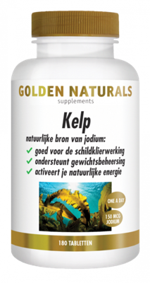 Golden Naturals Kelp Tabletten Golden Naturals Kelp Tabletten