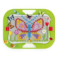 Quercetti natuur plezier fun en pegs insteek mozaïek, 316dlg. - thumbnail