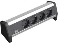 Bachmann 902.0049 Stekkerdoos zonder schakelaar Zwart, Aluminium GST18i aansluitbus - thumbnail