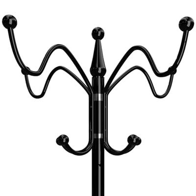 Monzana Bureaustoel - draaistoel - kruk - met - gestoffeerde - zitting - in - zwart