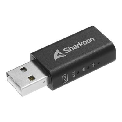Sharkoon gaming dac pro s geluidskaart (zwart, usb-a naar 3.5 mm trrs)