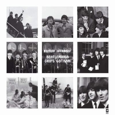 British Pathe - Beatlemania Grips Gotham Kunstdruk 70x70cm