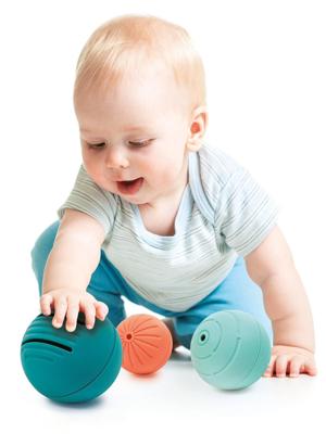 Bal in bal - Gigognes ballen LUDI meerkleurig