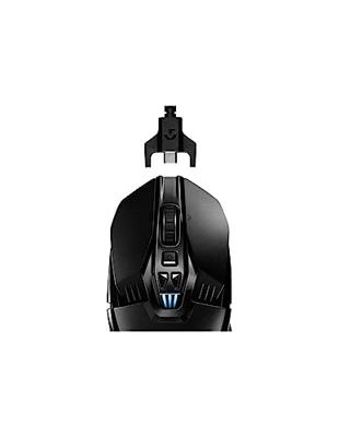 Logitech Gaming G903 Lightspeed Gaming-muis Radiografisch Optisch Zwart 11 Toetsen 16000 dpi Verlicht, Oplaadbaar, Wireless Charging, Gewichtsreductie