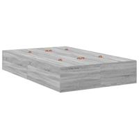 Opbergbedframe Grijs sonoma 226,5 x 120 x 31,5 cm Bewerkt hout - thumbnail