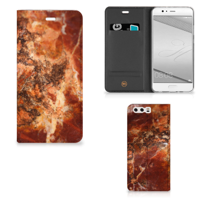 Huawei P10 Plus | Standcase | Marmer Bruin - thumbnail