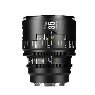 7Artisans INFINTE 35mm T2.1 Full-Frame Zwart - EF-mount