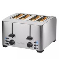 ProfiCook PC-TA 1073 4 snede(n) 1260 W Zwart, Roestvrijstaal - thumbnail