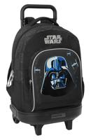 Schoolrugzak met Wielen Star Wars Rebellion Zwart 33 x 45 x 22 cm - thumbnail