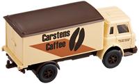 Wiking 044602 H0 Vrachtwagen Harvester koffervrachtwagen „Carsten Caffe” - thumbnail