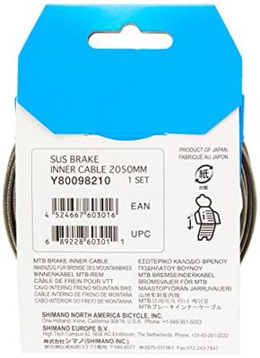 SHIMANO rem binnenkabel mtb rvs 2050mm