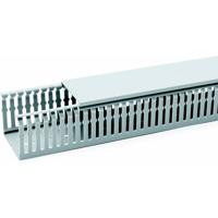OBO Bettermann 6132516 Kabelgoot Bovenstuk (l x b x h) 2000 x 80 x 80 mm 12 stuk(s) Grijs - thumbnail