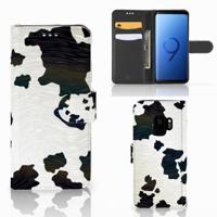 Samsung Galaxy S9 | Telefoonhoesje | Met pasjeshouder | Koeienvlekken - thumbnail