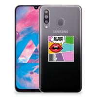 Samsung Galaxy M30 | Sillicone Back Cover | Popart Princess - thumbnail