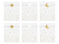 Traktatiezakjes Little Star 13x14cm (6st) - thumbnail