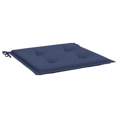VidaXL Palletkussens 4 st 50x50x3 cm oxford stof marineblauw