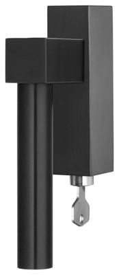 Formani Eric Kuster BOBBY EK102-DKLOCK draaikiepgarnituur afsluitbaar - PVD mat zwart