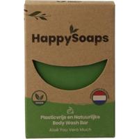 HappySoaps Body Wash Bar Aloë You Vera Much 100gr - thumbnail