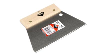 Rubi Eenvoudige lijmspaan | 18 cm 3x3 mm | Houten Greep - 71923