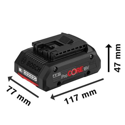 Bosch Professional Accu 18V 4.0Ah ProCORE18V AMPShare - 1600A016GB - thumbnail
