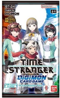 Digimon TCG BT-24 Time Stranger Booster Pack Digimon TCG BT-24 Time Stranger Booster Pack