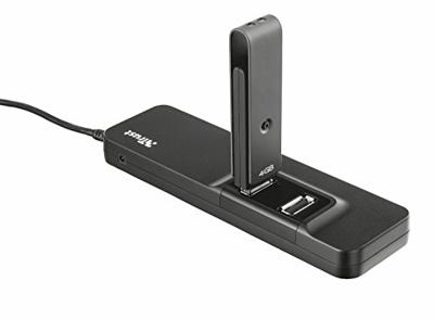 Trust Oila 7-Poorts Usb 2.0-Hub, Zwart