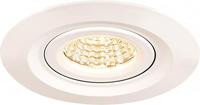 SLV KINI 1000833 Buitenlamp (inbouw) LED vast ingebouwd Wit - thumbnail