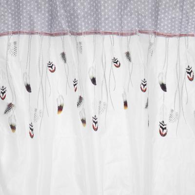 Douchegordijn Differnz Dreamer Polyester 180x200 cm Wit Differnz