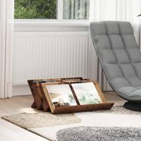 Bijzetkast met plank Oudhout 65 x 57,5 x 42 cm Bewerkt hout - thumbnail