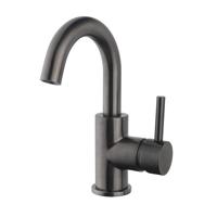 Wiesbaden Opbouw Wastafelkraan Caral met Draaibare Uitloop GunMetal PVD Coating - thumbnail