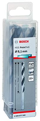 Bosch Accessories 2608577249 Metaal-spiraalboor 8.10 mm 10 stuk(s)