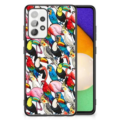 Samsung Galaxy A52 | A52s (5G/4G) Dierenprint Telefoonhoesje Birds Samsung Galaxy A52 | A52s (5G/4G) Dierenprint Telefoonhoesje Birds