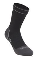 Bridgedale Stormsock Lightweight Boot Heren Wandelsok Black/ Mid Grey L - thumbnail