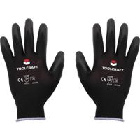 TOOLCRAFT TO-5621544 Werkhandschoen Polyester, Polyurethaan Maat (handschoen): 8 EN 388 Cat II 1 paar - thumbnail