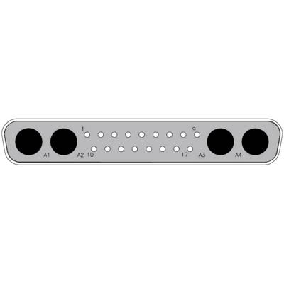 Molex Molex MOL Power & Signal Sol. 1731070067 D-sub stekker Aantal polen: 21 Solderen 1 stuk(s) Carton