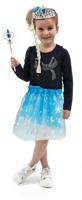 Ice Princess tutu verkleedset met accessoires - thumbnail