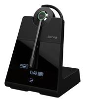 Engage 75 SE Convertible headset met oorhaak, basis, voeding, 1,5 m USB-C naar USB-A-kabel, bureautelefoonkabel, oorgels, hoofdband, halsketting, Quick Start Guide, garantie en waarschuwing - thumbnail