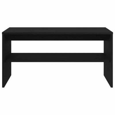 Tv-meubel 80x40x40 cm spaanplaat zwart eikenkleurig