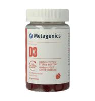 Metagenics Vitamine D3 Gummies Aardbei - thumbnail