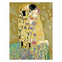 Ravensburger Creart schilderen op nummer - the kiss klimt - thumbnail