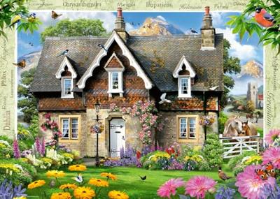 Ravensburger puzzel Hillside Cottage - 1000 stukjes