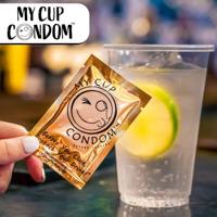 My Cup Condom Drink Cover - Bescherm Je Drankje Per stuk - thumbnail
