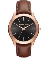Horlogeband Michael Kors MK8509 Leder Bruin 22mm - thumbnail