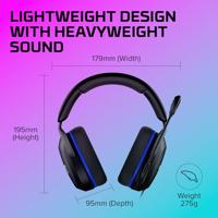 HyperX Cloud Stinger 2 Core PS Over Ear headset Kabel Stereo Zwart Gamen - thumbnail