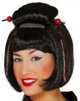 Japanse Pruik Dames - thumbnail