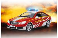 Jamara 405129 Mercedes E350 Coupe Feuerwehr 1:16 RC modelauto voor beginners Elektro Hulpdienstvoertuig - thumbnail