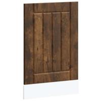 Vaatwaspaneel Lucca bewerkt hout gerookt eikenkleurig - thumbnail