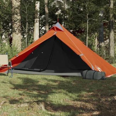 VidaXL Tipitent 1-persoons waterdicht oranje
